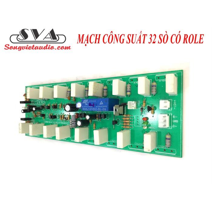 MẠCH CÔNG SUẤT 32 SÒ CÓ ROLE