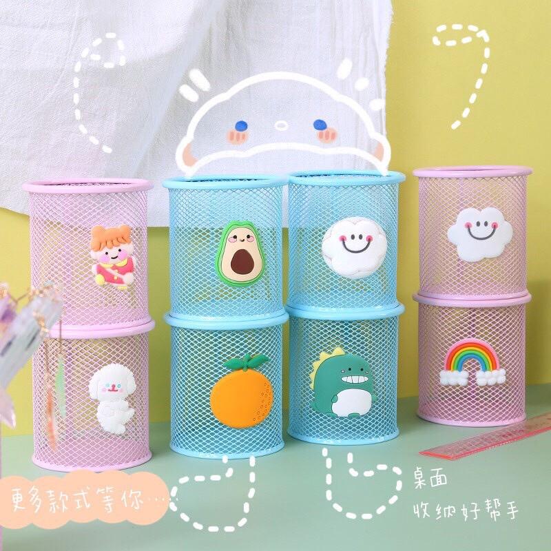 Giỏ đựng bút lưới sắt