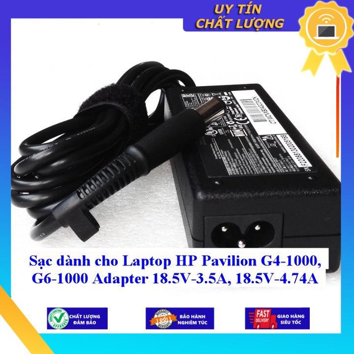 Sạc dùng cho Laptop HP Pavilion G4-1000 G6-1000 Adapter 18.5V-3.5A 18.5V-4.74A - Hàng Nhập Khẩu New Seal