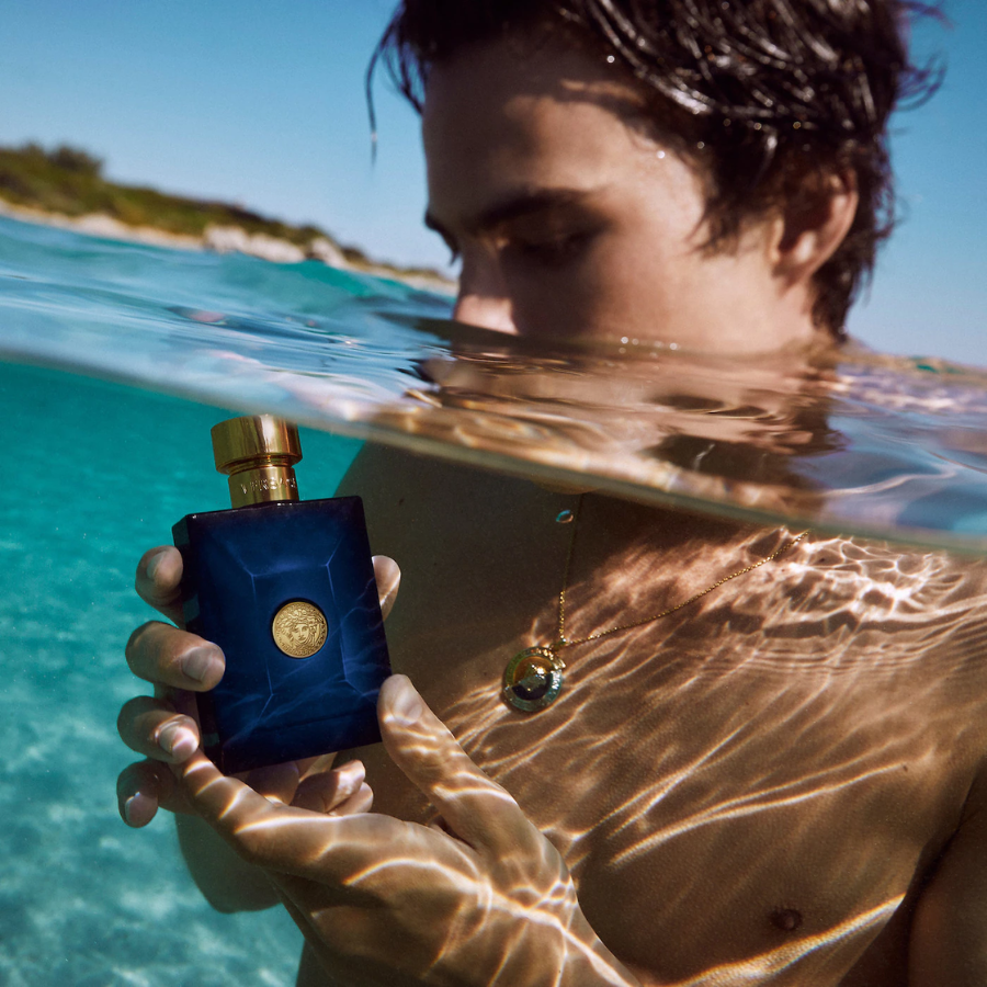 Nước hoa nam cao cấp VERSACE Pour Homme Dylan Blue EDT hương Nhựa Cây thơm - Cam Chanh - Gia vị tươi mát