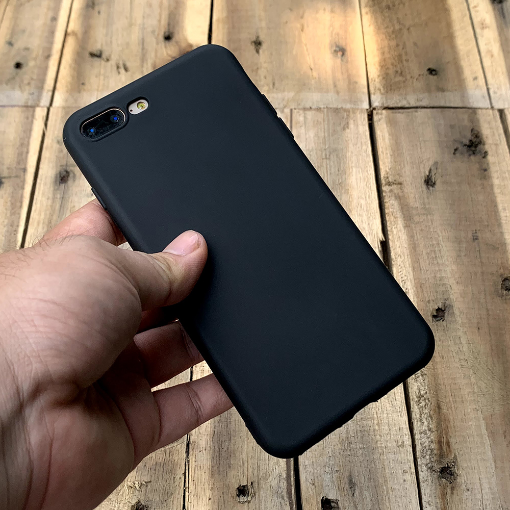 Ốp dẻo đen mỏng dành cho iPhone 7 Plus / iPhone 8 Plus