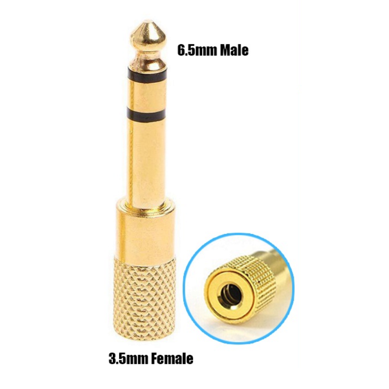 Đầu Jack Chuyển đổi âm thanh từ cổng 3ly sang 6ly 3 ly 6ly, 3li 6li, 3 li 6 li Giắc, Rắc, Rack Hàng Chính Hãng