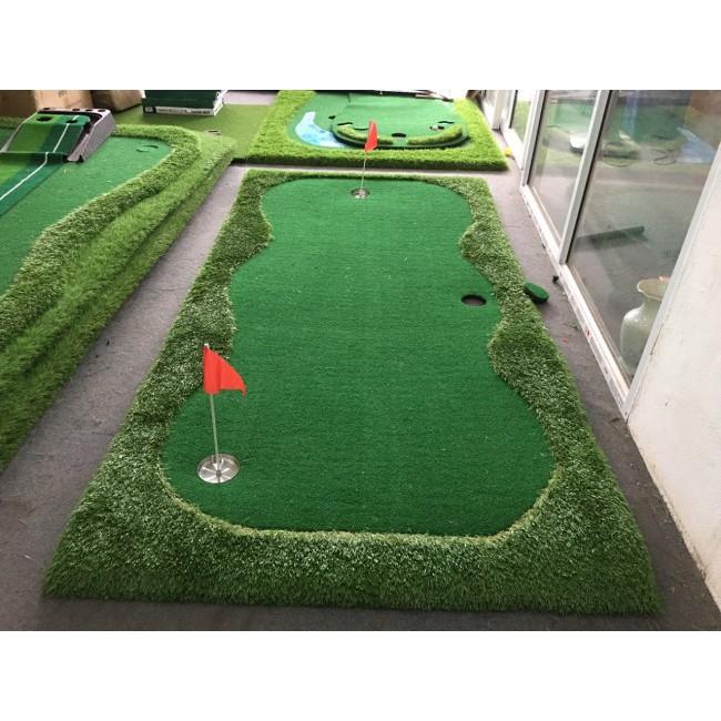 THẢM PUTTING GOLF 150X300CM KÈM 3 HỐ CỜ