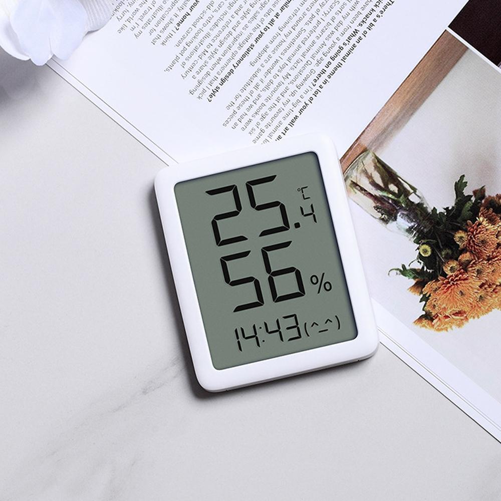Temperature and Humidity Detector Household Office Baby's Room Hygrothermograph LCD Display Temperature and Humidity Meter Temperature Tester Hygrometer