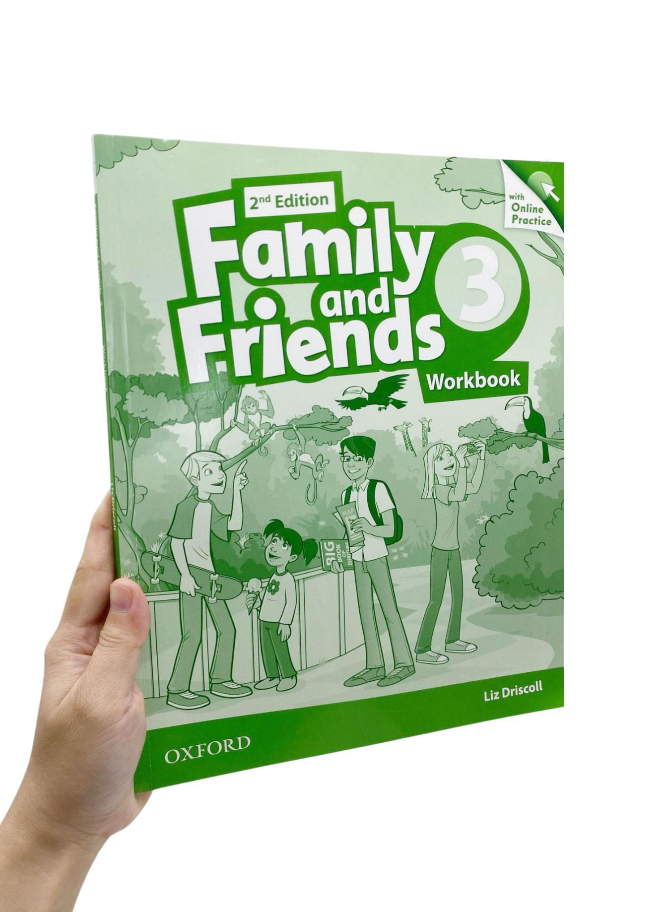 Sách ngoại văn: Family and Friends: Level 3: Workbook &amp; Online Skills Practice Pack