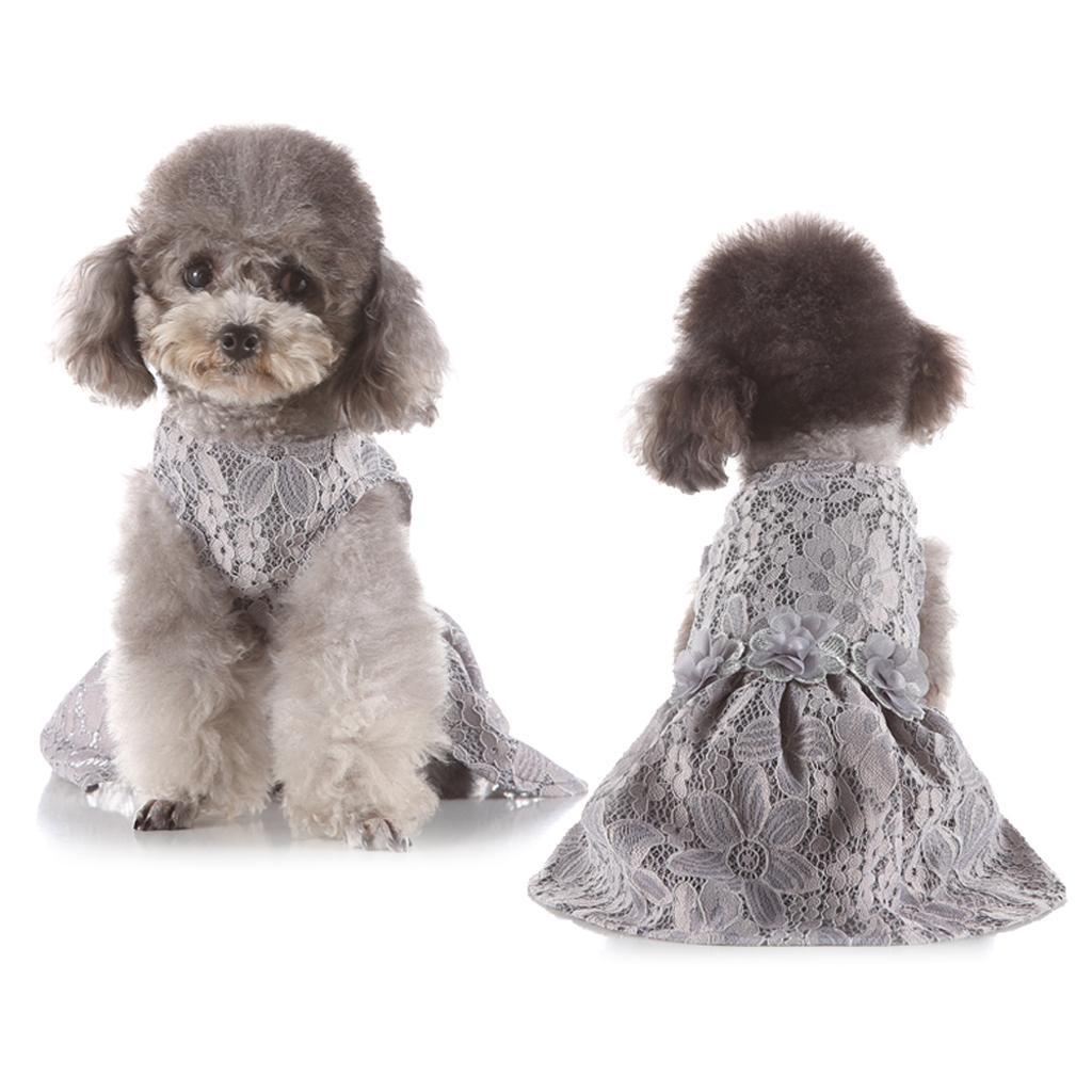 Cute Lovely Dog Puppy Summer Dress Pet Princess Dress For Small Dog Puppy XS