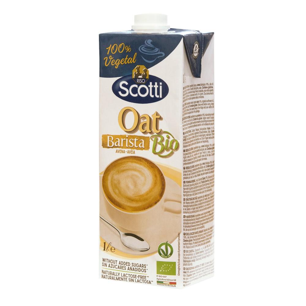 Sữa Yến Mạch Hữu Cơ Barista Riso Scotti - BIO Oat Barrista - Hộp 1L