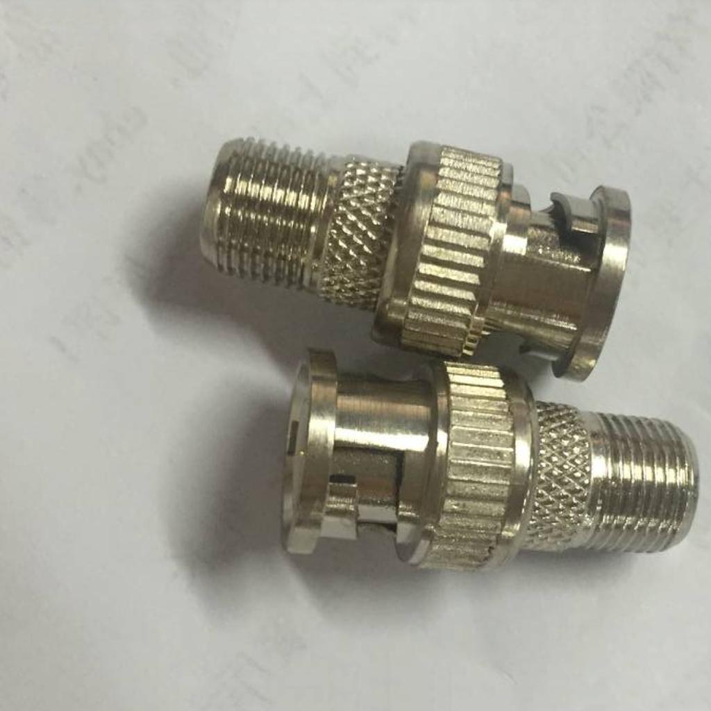 10x  Plug to Coax f type Female Connector Adaptor Coupler