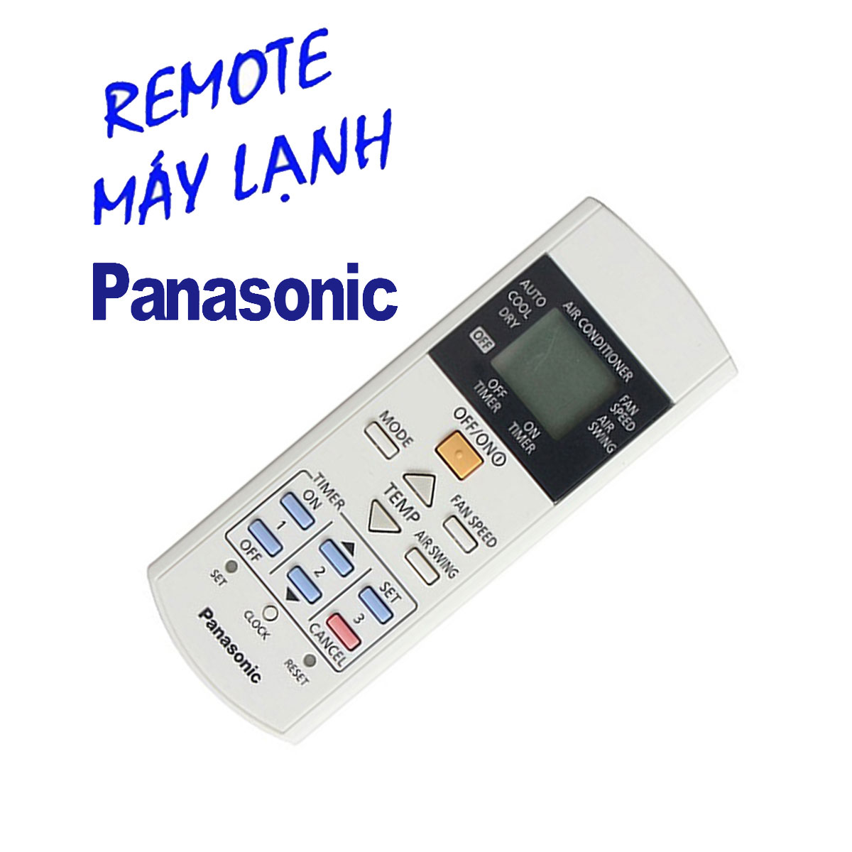 Điều Khiển Điều Hòa 1 Chiều Cho Panasonic