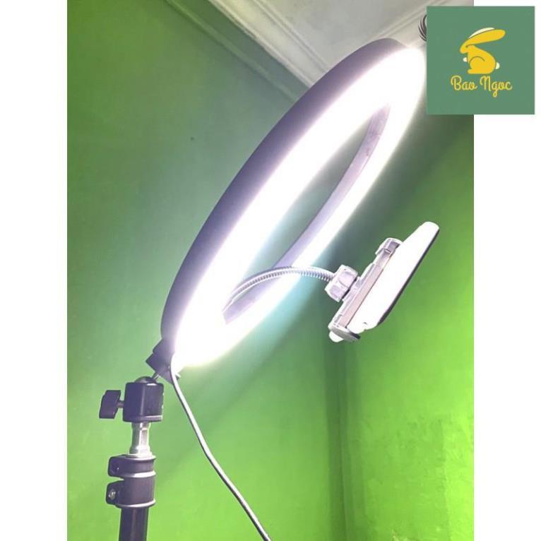 Đèn Livestream 26 30 36 45 54 cm đi kèm Chân đỡ đèn bằng sắt dài 2m1