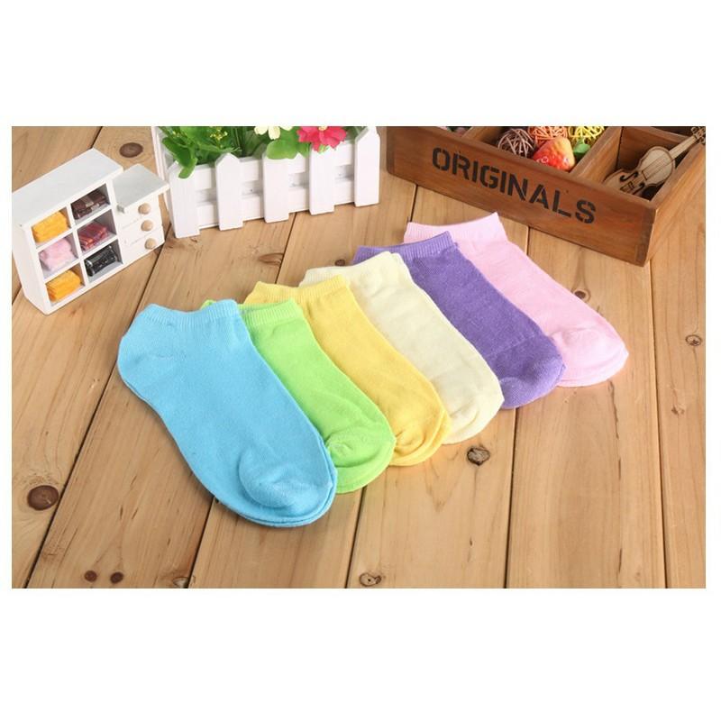 Vớ trơn cổ ngắn cotton siêu mềm