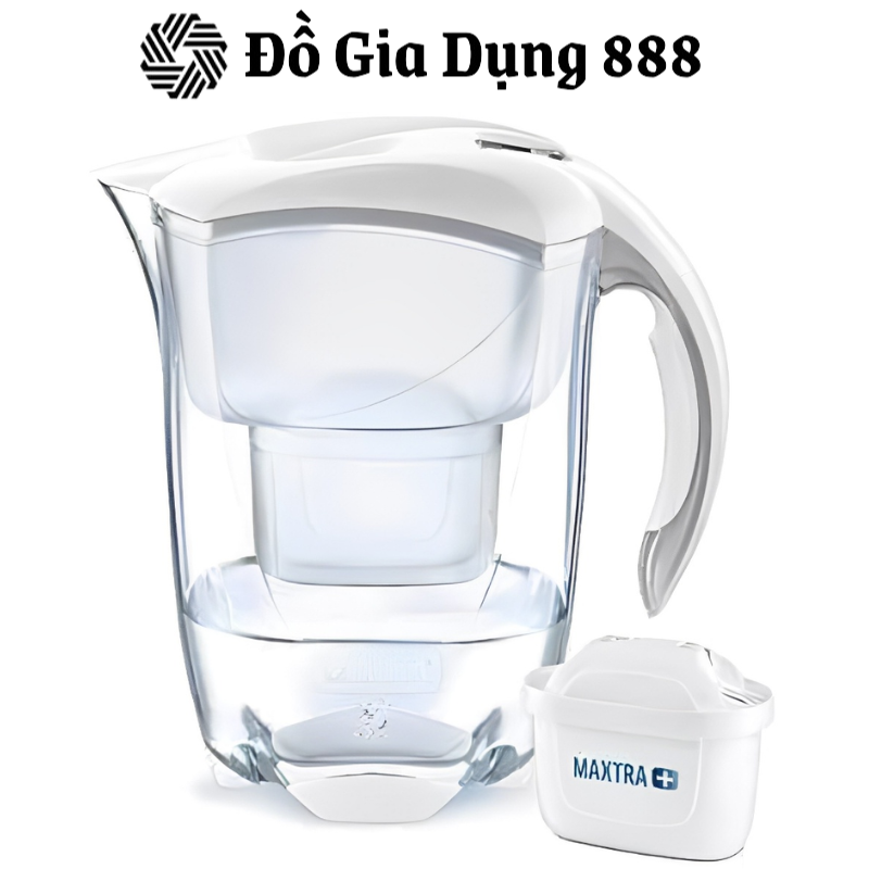 Bình Lọc Nước BRITA Elemaris Cool Maxtra Plus, Giúp Loại Bỏ Tạp Chất, Dung Tích 2.4L, Nhập Đức, BH 12 Tháng