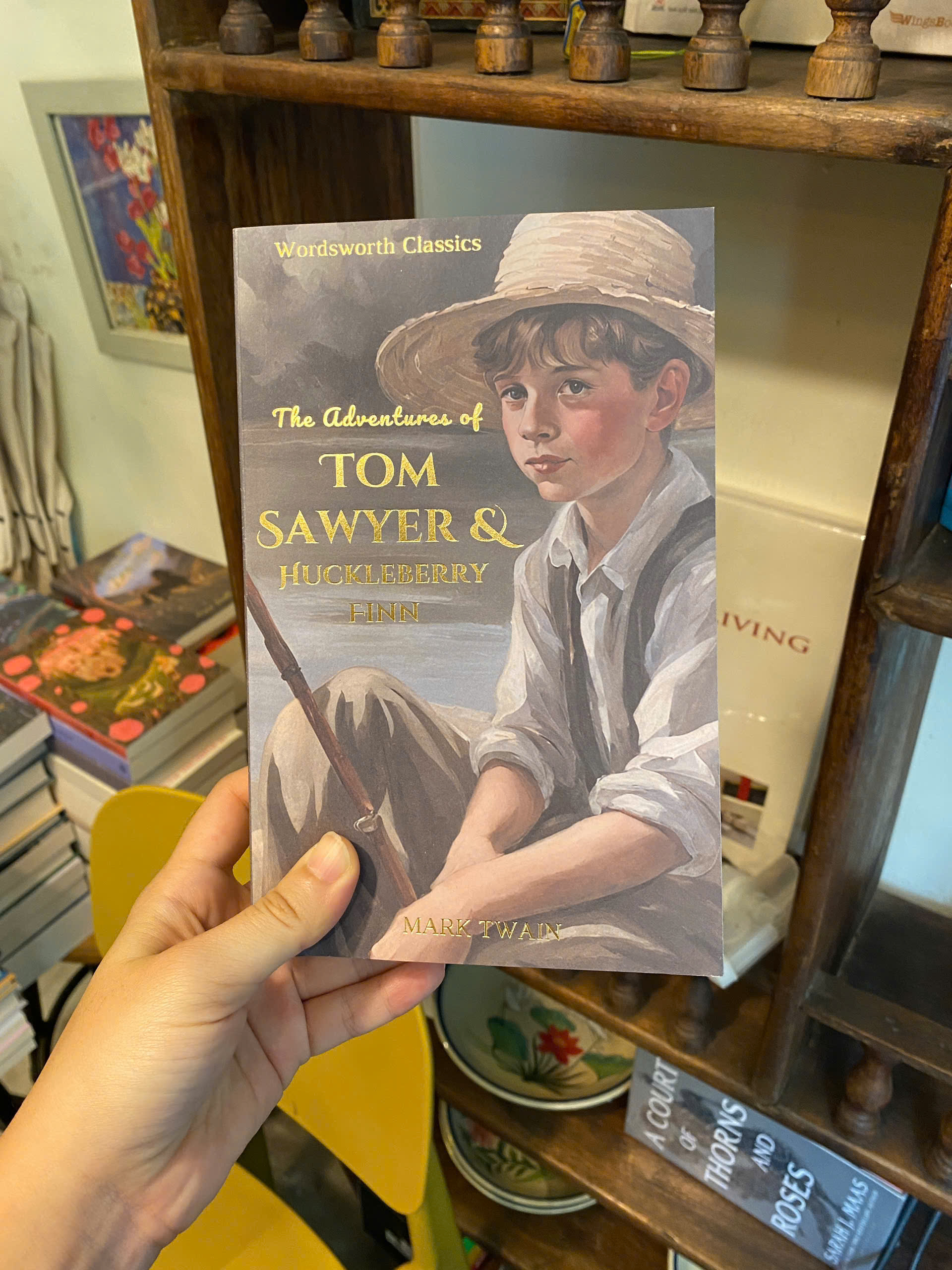 Sách - The Adventure of Tom Sawyer &amp; Huckleberry Finn (Wordsworth Classics) by Mark Twain