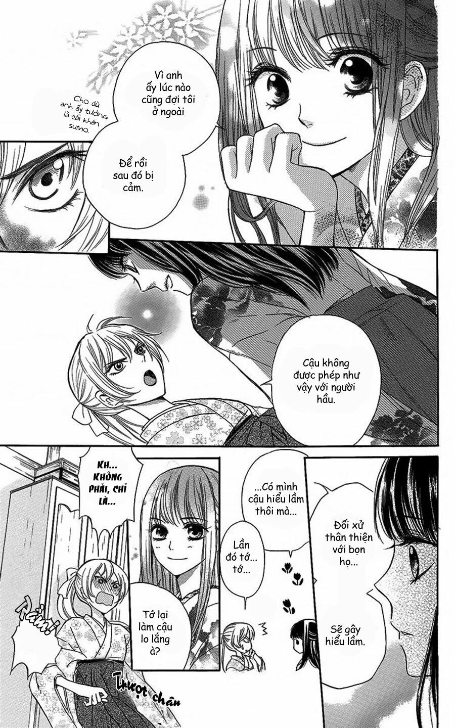 tài xế riêng của đại tiểu thư chapter 4 14