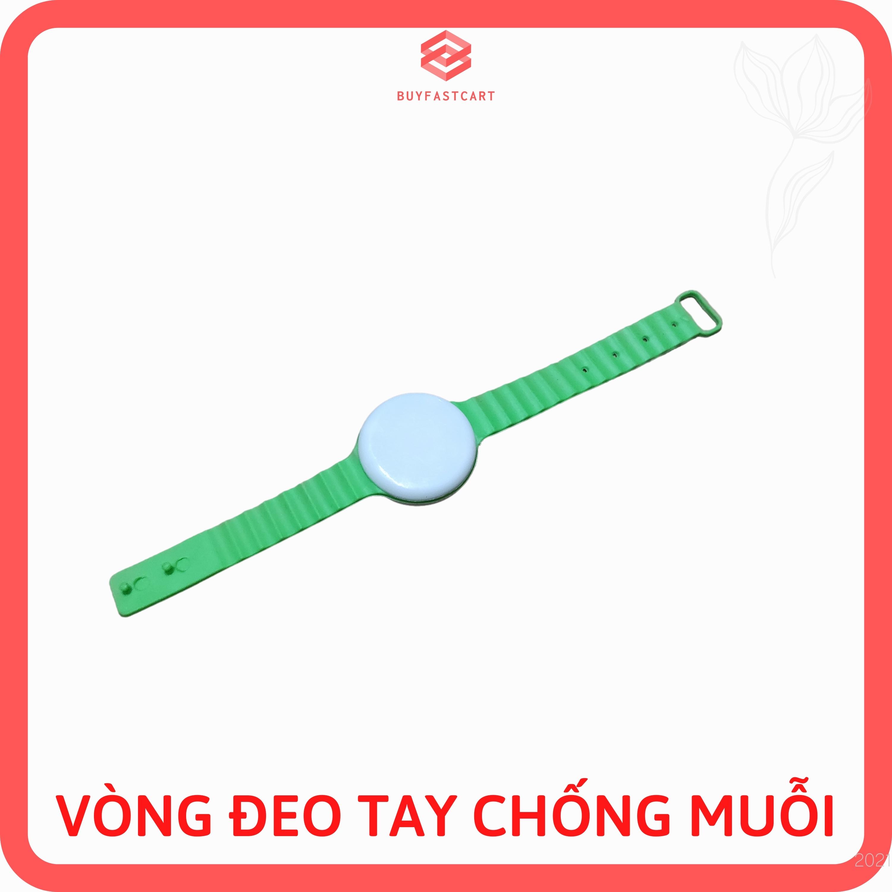 Vòng đeo tay chống muỗi hình tròn cho bé