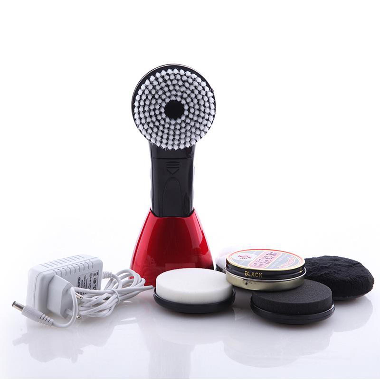 Electric Shoe Polishing Machine Cleaning Brush Leather Shoes Care