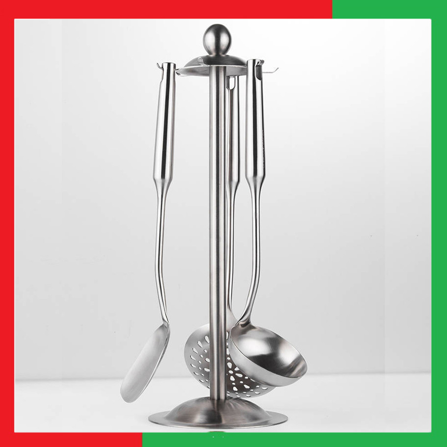 Giá Treo Inox Thìa Muỗng Nĩa bằng Inox 304 Cao Cấp không gỉ,Kích thước 44 x 15 cm,Màu Inox sáng,Rất tiện dụng có chữ SUS 304 trên mặt đế - Giá Inox mini treo Muỗng Thìa