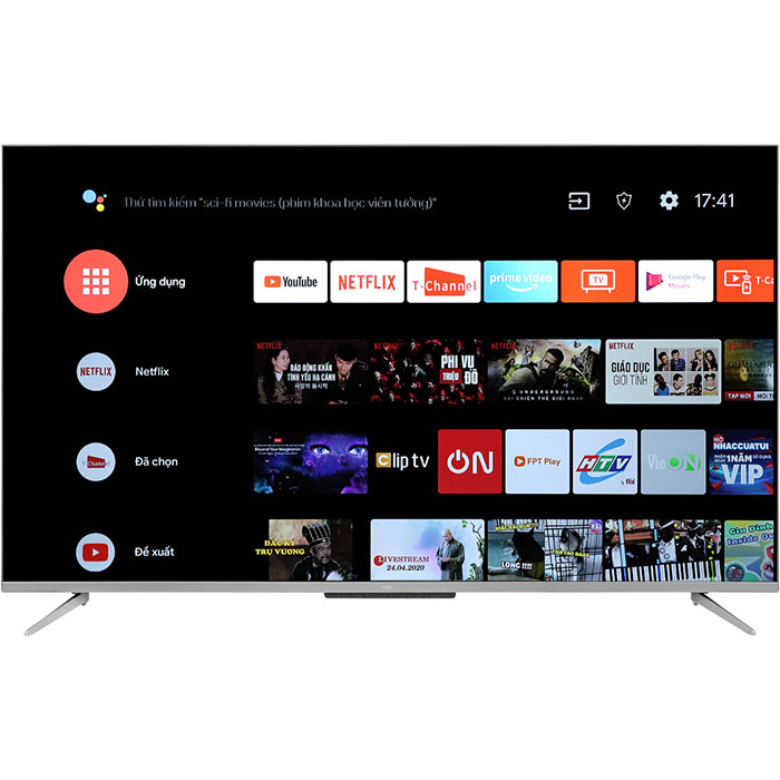 Android Tivi TCL 4K 55 inch 55P715