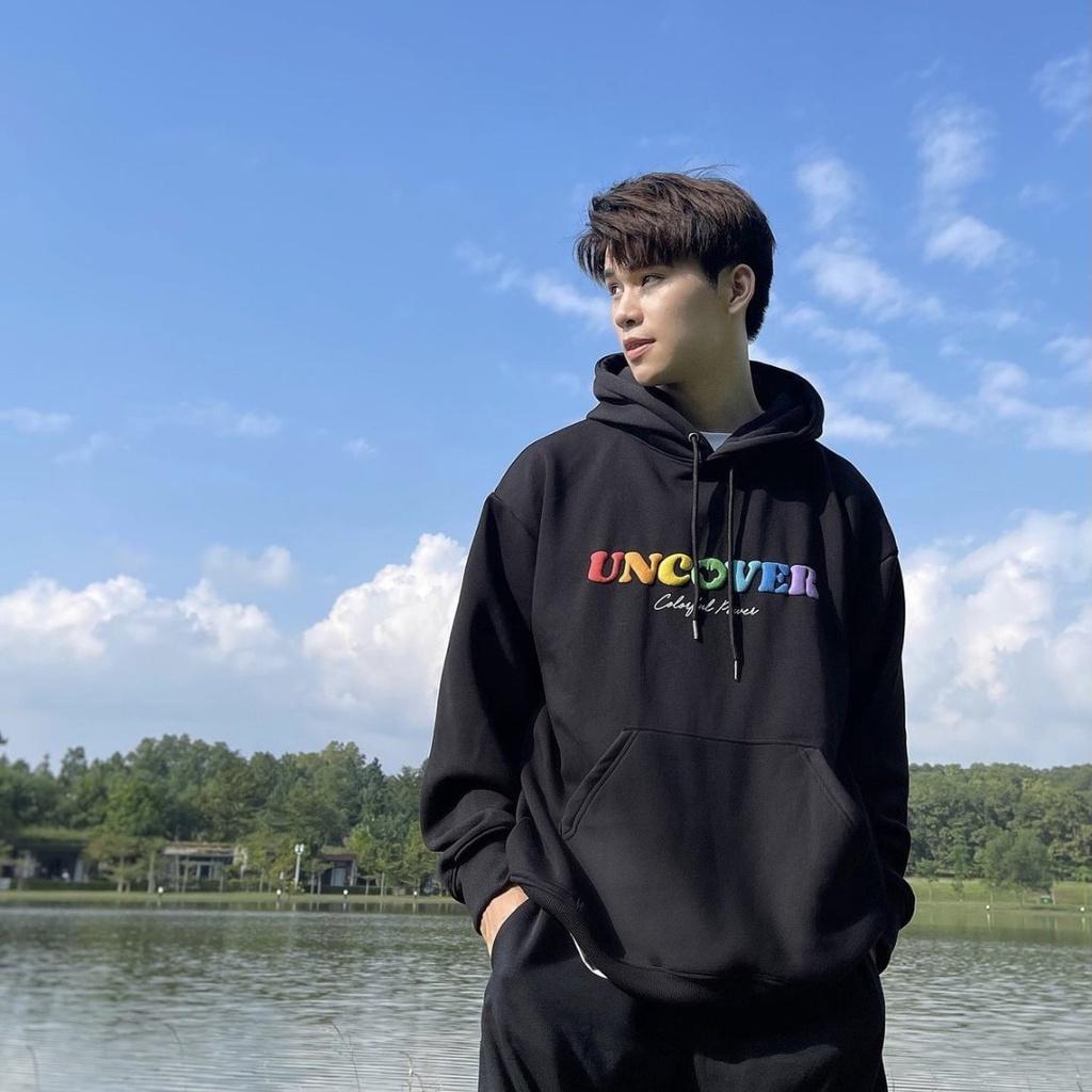 Áo hoodie unisex uncover basic Áo khoác nỉ uncover basic ver2, Áo Hoodie Unisex Uncover Nam Nữ Bigsize - Áo Khoác Nỉ Ulzzang form rộng - Áo khoác Nam Nữ trơn Uni Mùa Đông