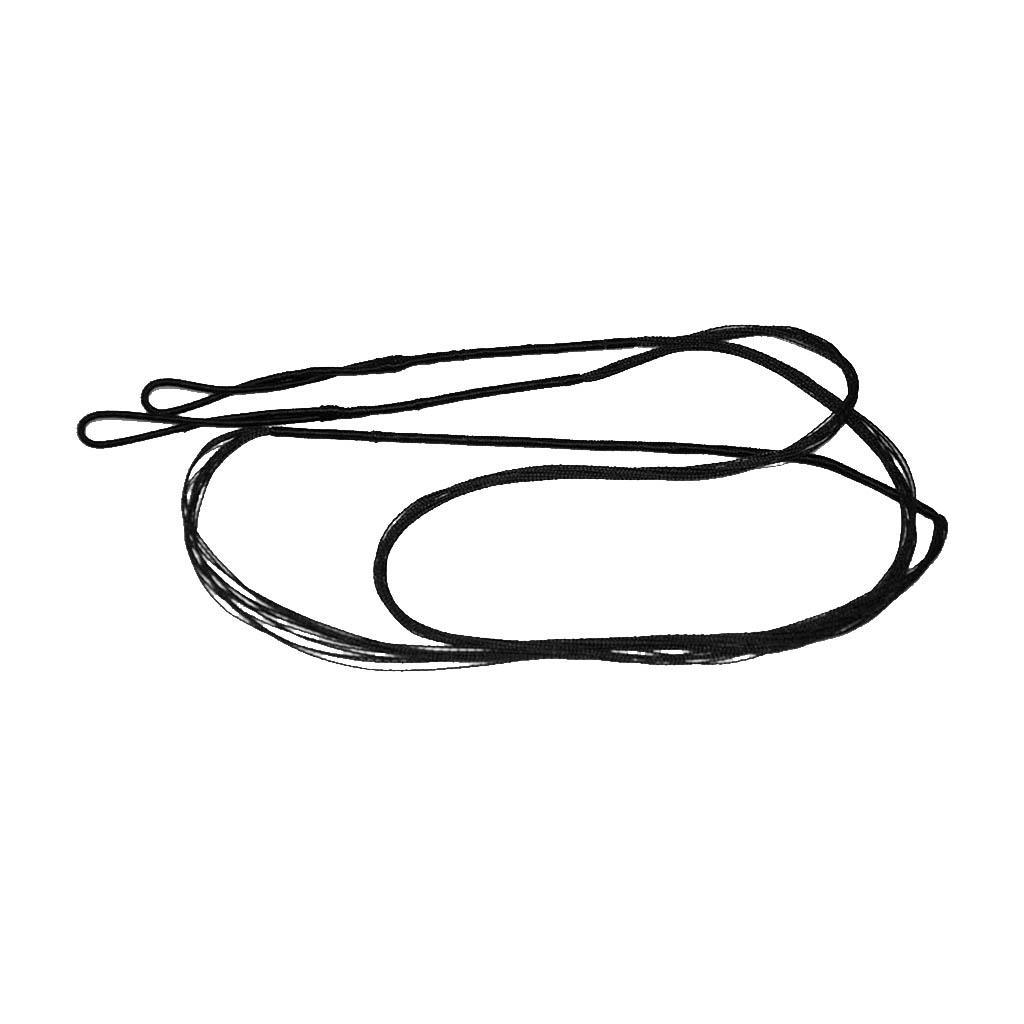 3-5pack Archery Accessories Black Bowstring Bow String For Recurve Bow Longbow