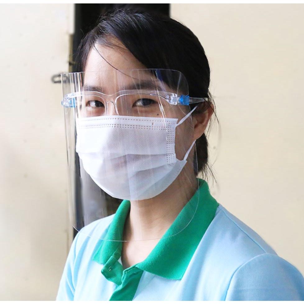 Combo 5 Kính Chống Giọt Bắn Bảo Hộ Chống Dịch - CẢ BỘ GỒM KÍNH VÀ GỌNG KÍNH NHƯ HÌNH