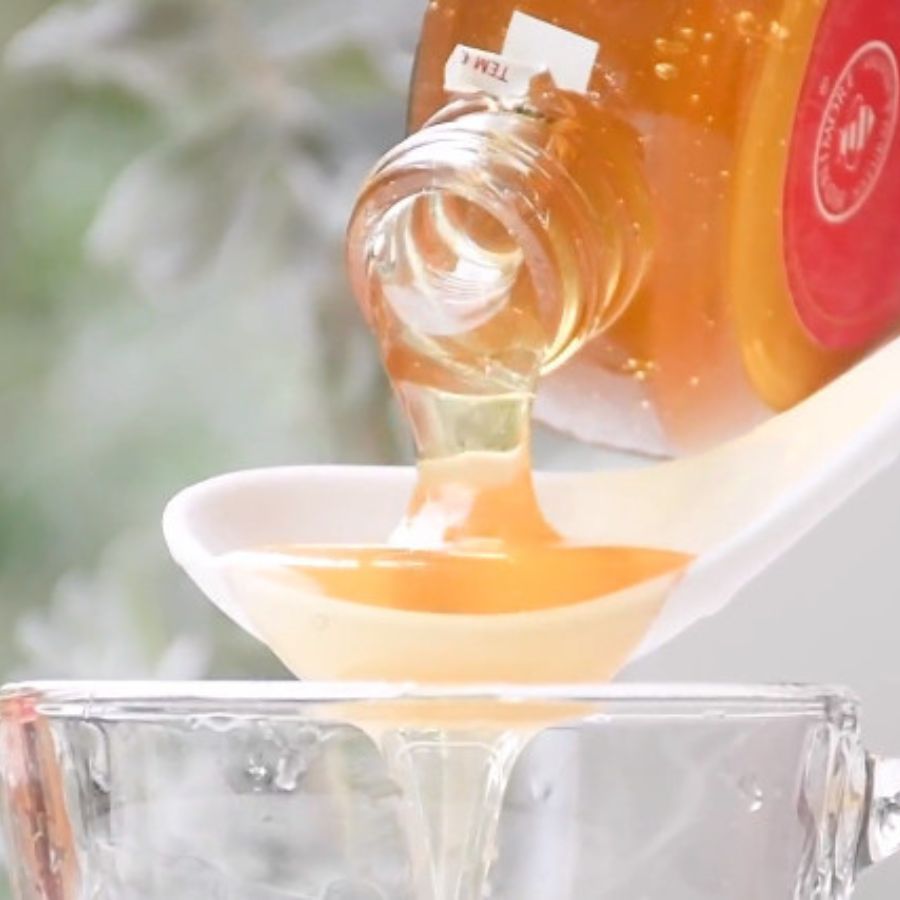 Combo 2 chai Mật ong nguyên chất Hoa Vải Thiều 360g [TẶNG 1 chai cùng loại] - 100% Mật ong chín Honimore 