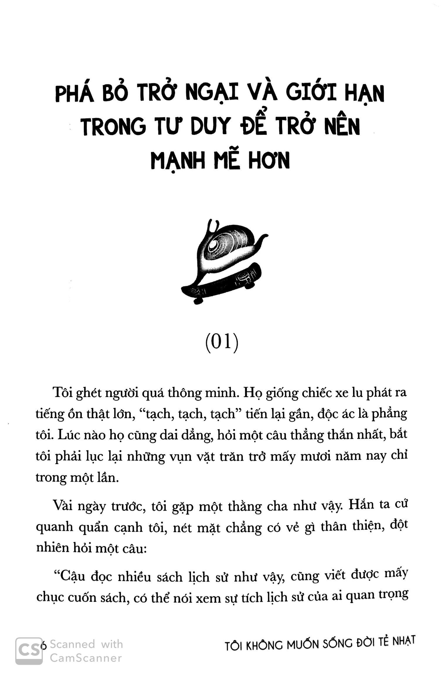 Tôi Không Muốn Sống Đời Tẻ Nhạt