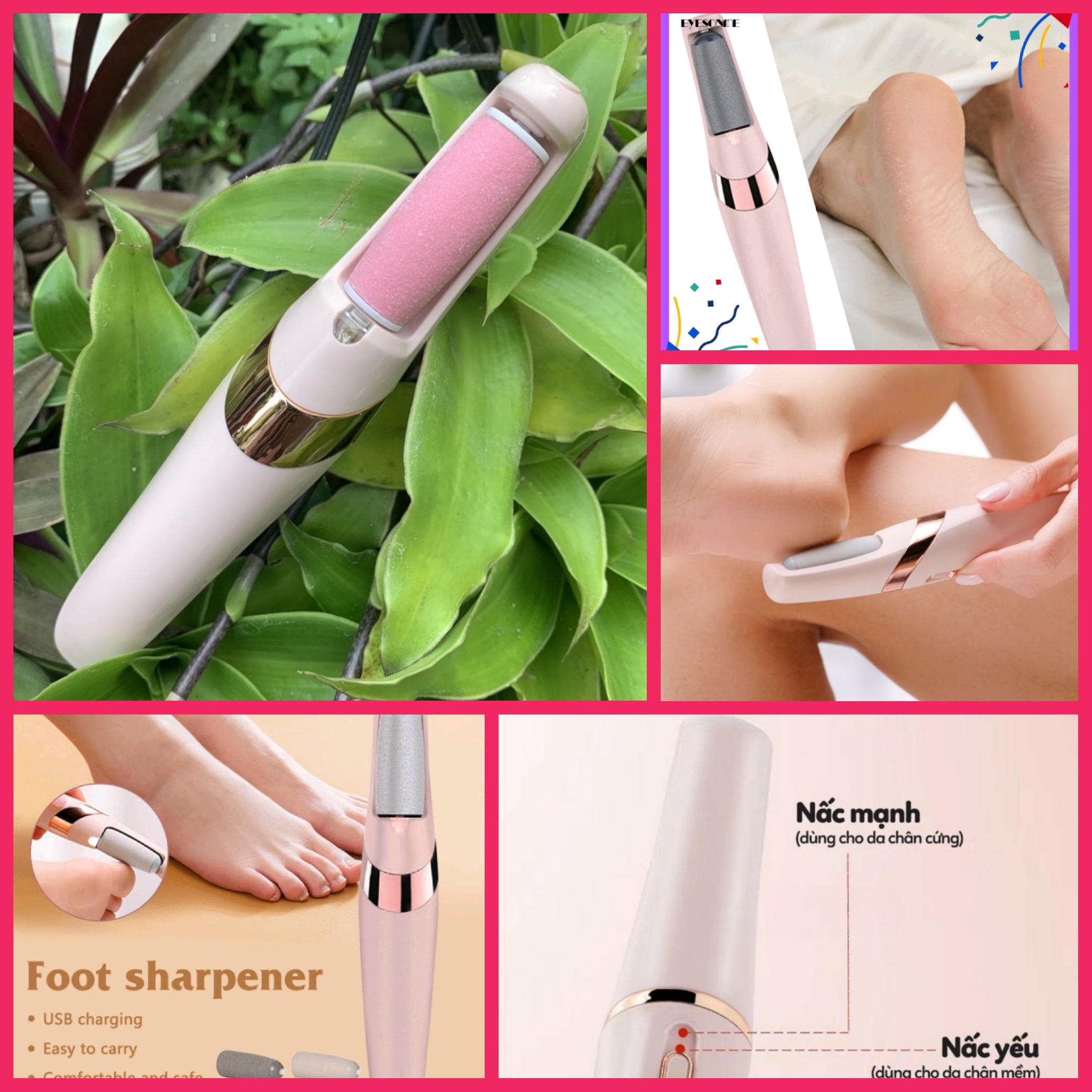 SIÊU GIÁ VỚI MÁY CHÀ GÓT CHÂN TẨY CÁC TẾ BÀO CHẾT TRÊN DA CAO CẤP