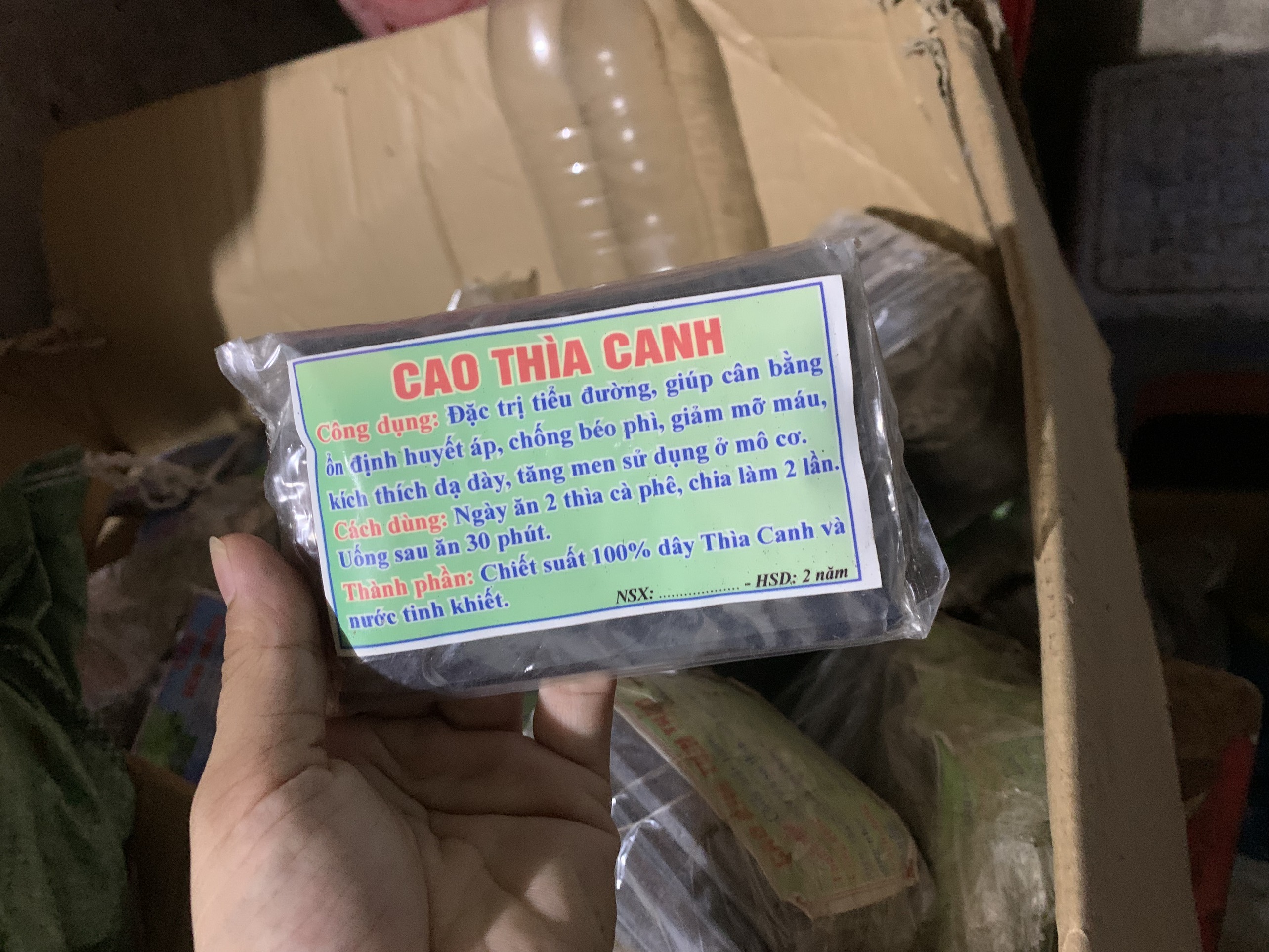 Cao thìa canh hảo hạng 100gram