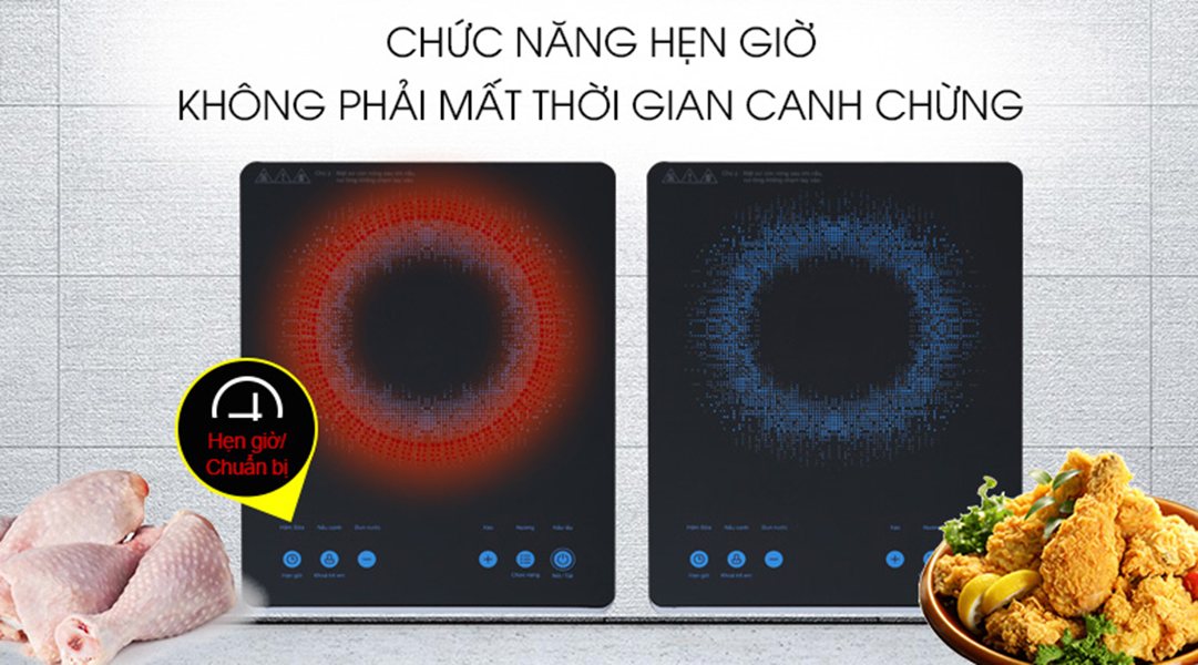 Bếp Hồng Ngoại - Bếp Cảm Ứng 2018DC - Hàng Chính Hãng