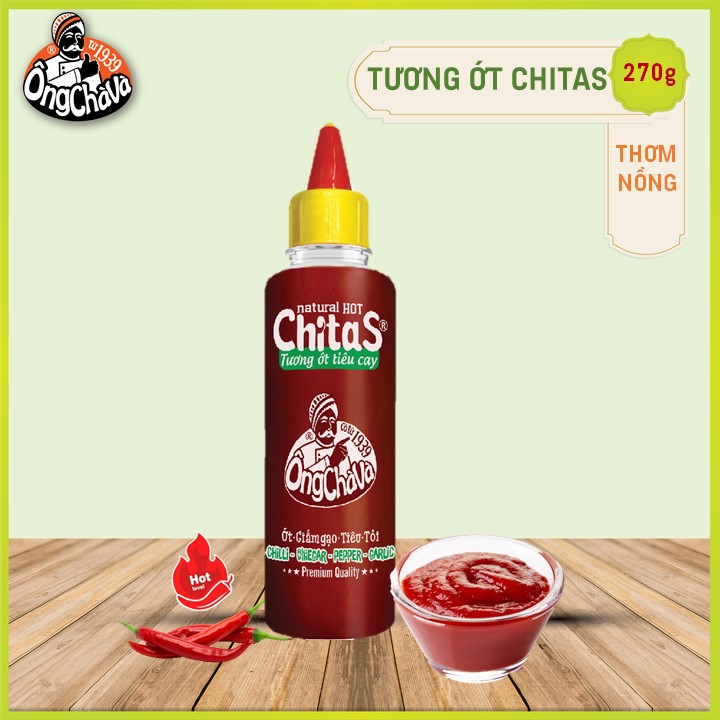 Tương Ớt Tiêu Cay Chitas Ông Chà Và 270g (Sriracha Sauce)