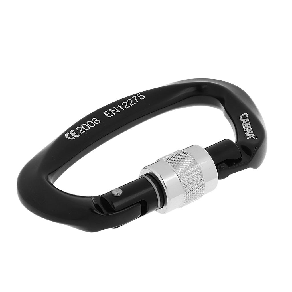25KN D-ring Khóa An Toàn Thiết Bị Leo Núi Carabiner