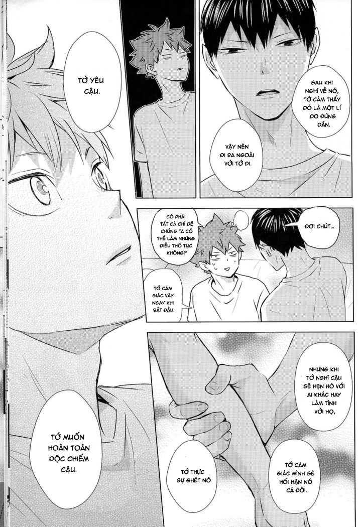 [18+ bl] tuyển tập oneshot! haikyuu!! chapter 5 25