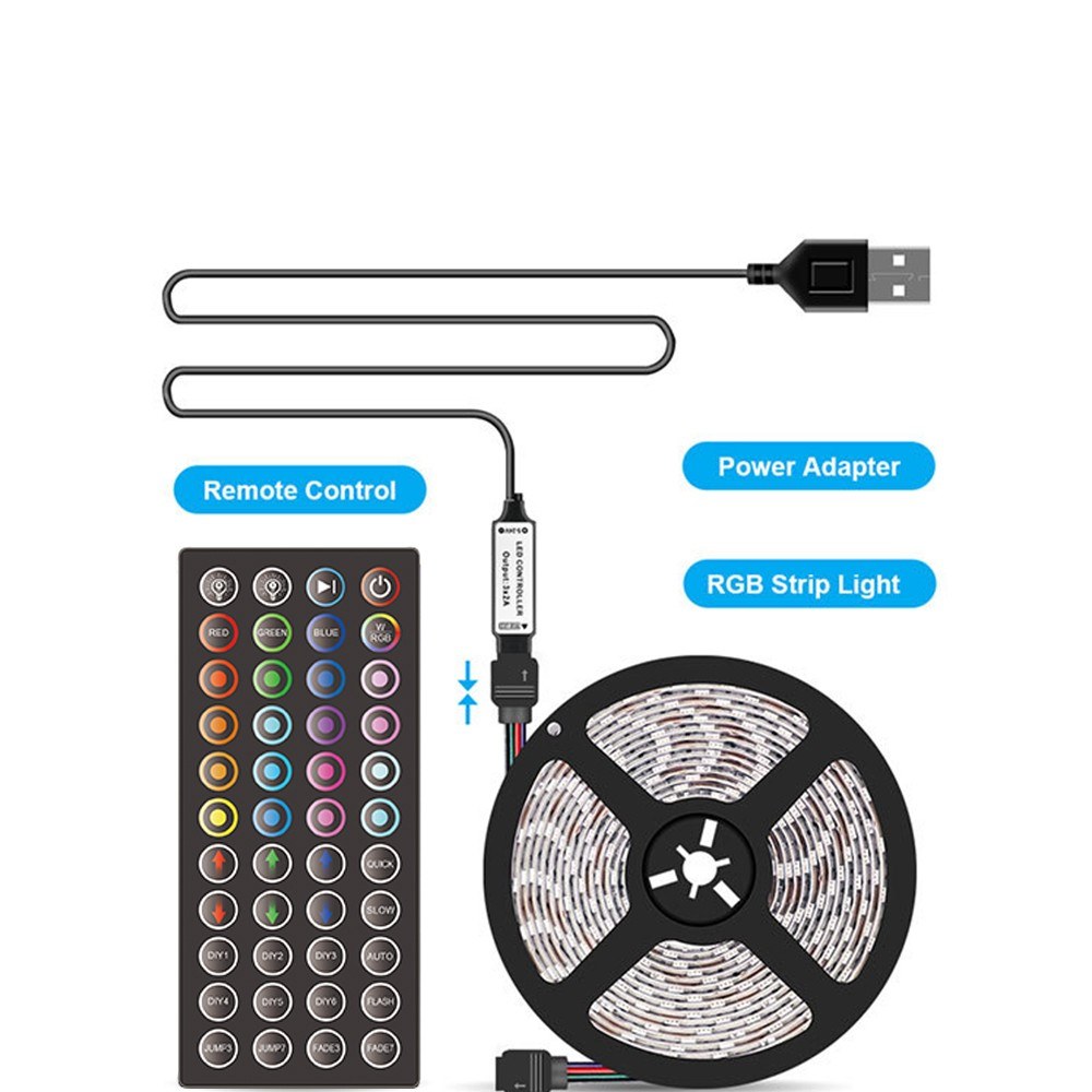 Đèn LED trang trí Decor RGB USB Tivi, Màn Hình Vi Tính Home Ceiling Party Festival