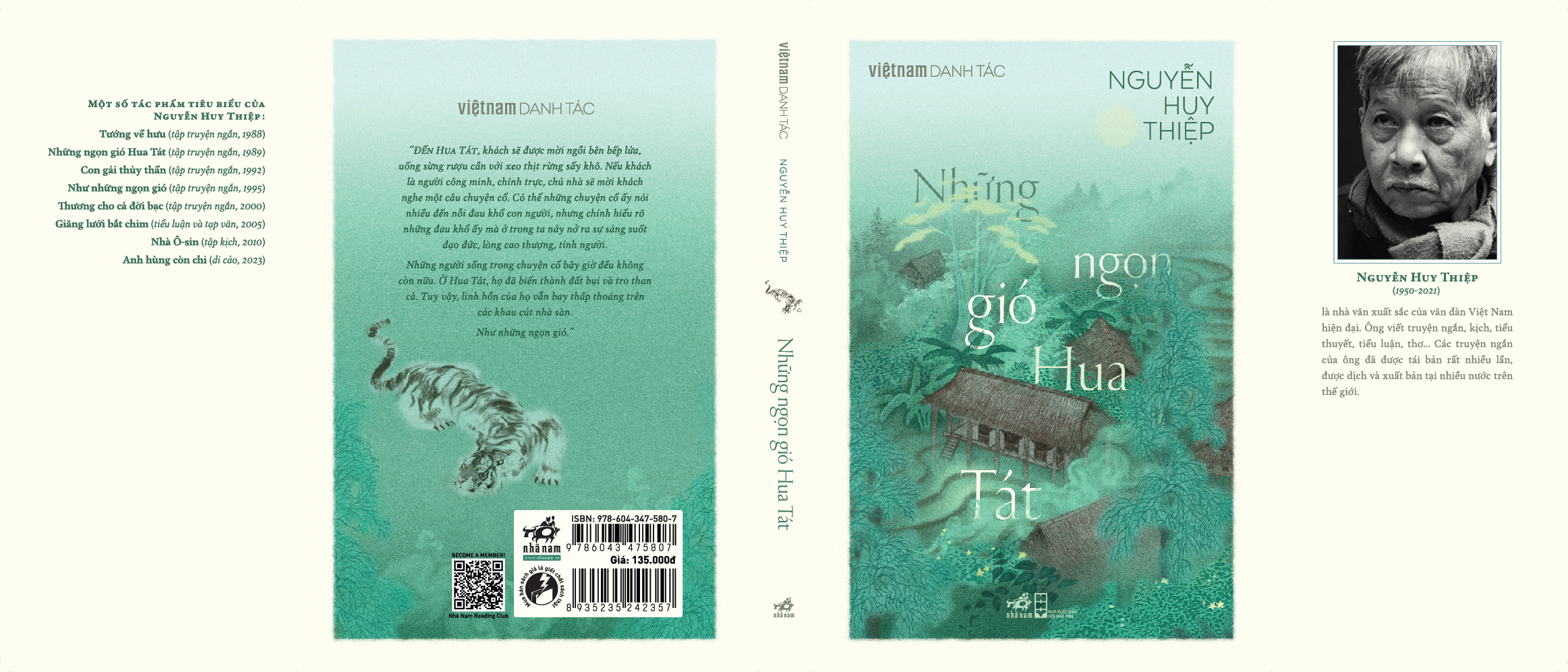 Sách - Những ngọn gió Hua Tát (Nguyễn Huy Thiệp) (Việt Nam Danh Tác) (Nhã Nam Official)