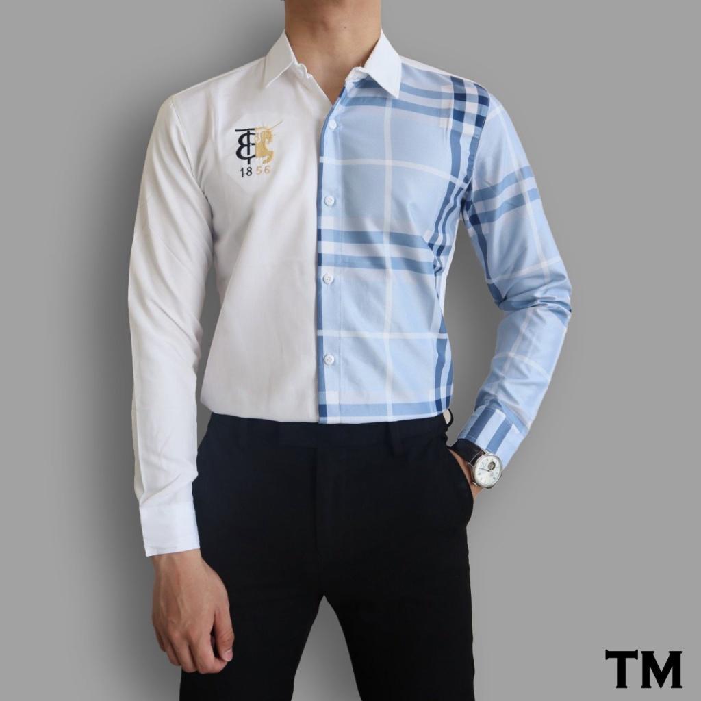 ÁO SƠ MI NAM CARO THỜI TRANG LUXURY ĐẲNG CẤP NHÃN HIỆU - PHONG CÁCH NAM ,SOÁI CA HOT HIT THỜI TRANG NAM 1986