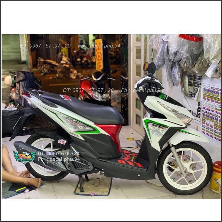 Tem Rời Click Trắng xanh Crom
