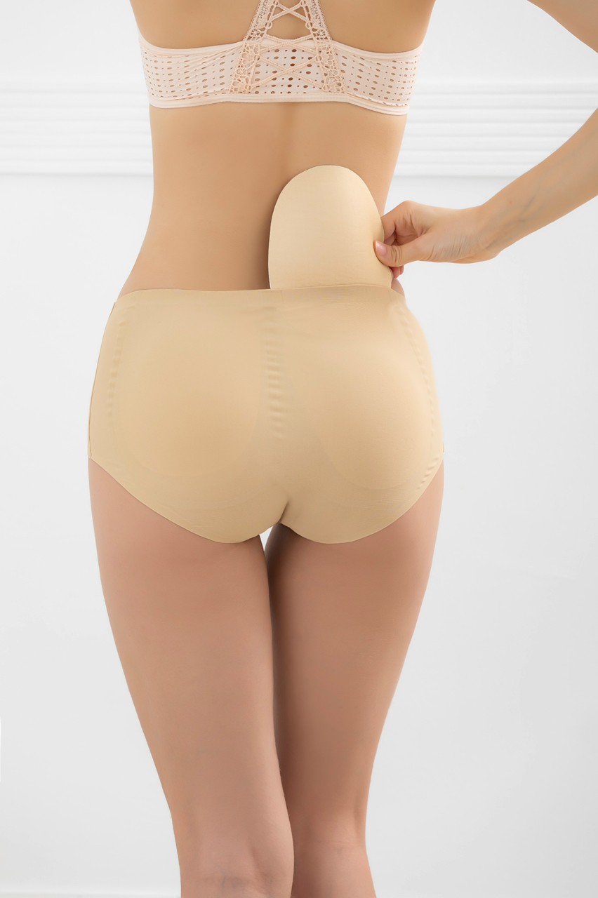 Quần Độn Mông Su Đúc Mỏng và Mềm, Thật Mông, Không Lộ 2in1 F1566