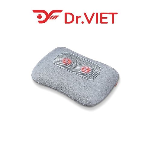 Gối Massage Shiatsu Beurer MG 145 – Công nghệ 4 bi xoay chuẩn Đức, giảm đau mỏi vai gáy – cổ – lưng nhanh chóng, tích hợp nhiệt hồng ngoại thư giãn sâu, chất liệu êm ái, dùng cho nhiều vùng cơ thể. Giá ưu đãi cực tốt tại Dr.Viet!