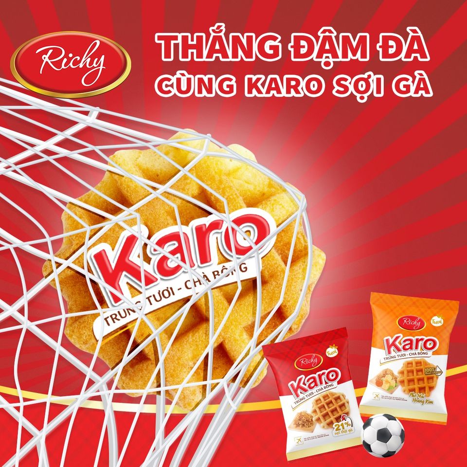 Bánh Karo Hoàng Kim bịch 6 chiếc