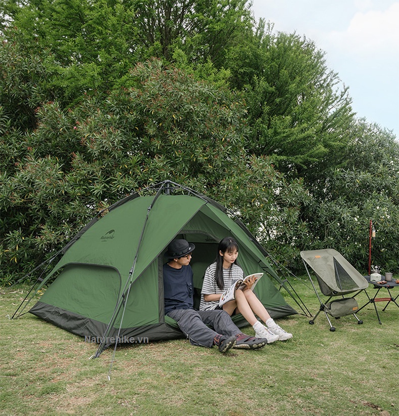 Lều 3 người tự bung NH21ZP008, lều dã ngoại (Automatic tent for 3 people)