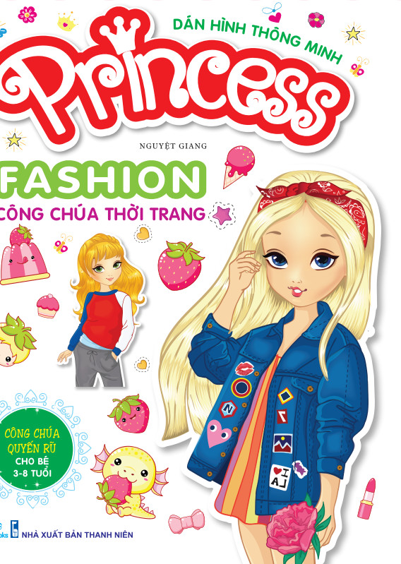 Dán hình thông minh Princess Fashion công chúa thời trang - Công chúa quyến rũ (cho bé từ 3-8 tuổi )