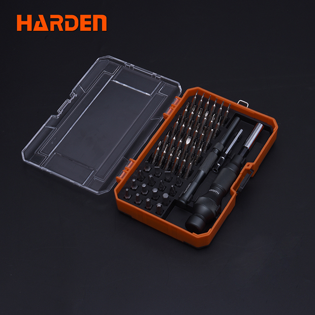 Bộ Tô Vít Đa Năng 50 Chi Tiết HARDEN 550150, Hàng Chính Hãng, Được Làm Từ Chất Liệu Thép CRV Chống Mài Mòn, Độ Cứng Cao. Sản Phẩm Đựng Trong Hộp Nhựa Tiện Lợi Và Bề Đẹp