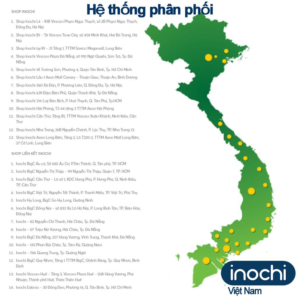 Khay đá - vỉ làm đá tủ lạnh khay 10 thanh có nắp đậy bằng nhựa nguyên sinh karu inochi Nhật Bản Chính hãng INOCHI