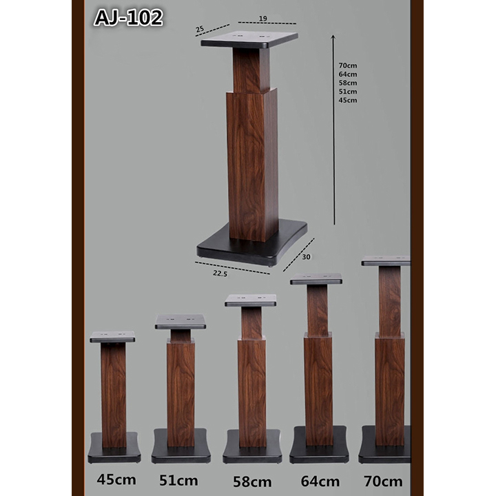 Chân loa, Chân đỡ loa AJ-102 gỗ 9209