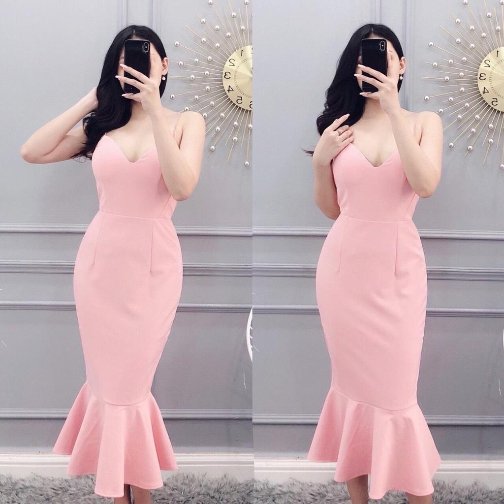 Đầm 2 dây dự tiệc cực HOT