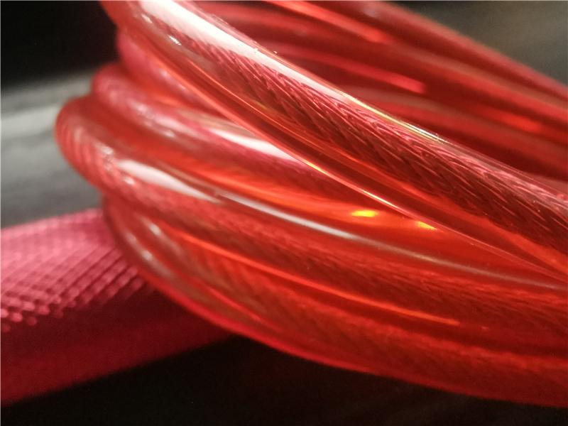 Đỏ Nhảy Dây Nhảy 245 Gram Nhôm Tay Cầm Bóng Chịu Lực 4.5Mm Thép Không Gỉ Dây Crossfit Tập Luyện Thể Dục Nặng Đôi Dưới tốt