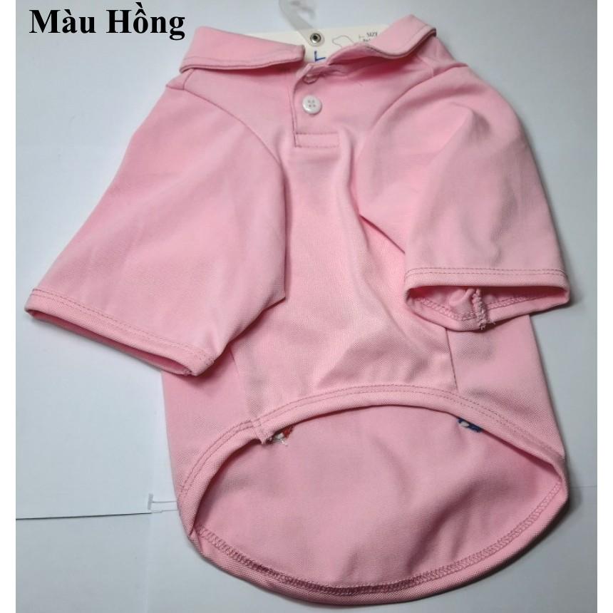 Hình ảnh ÁO CHO THÚ CƯNG CHÓ MÈO Loại polo có cổ Thêu 5 hình Chất liệu thun cotton Thoáng mát