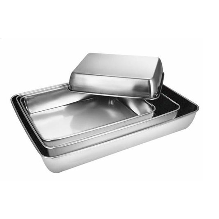 Khay inox 304 sâu cao cấp