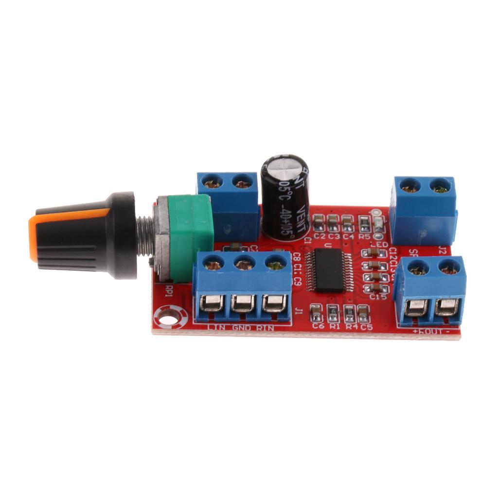 Dual Channel Amplifiers Speaker Power Amp Board Modude 2x30W & Volume Knob